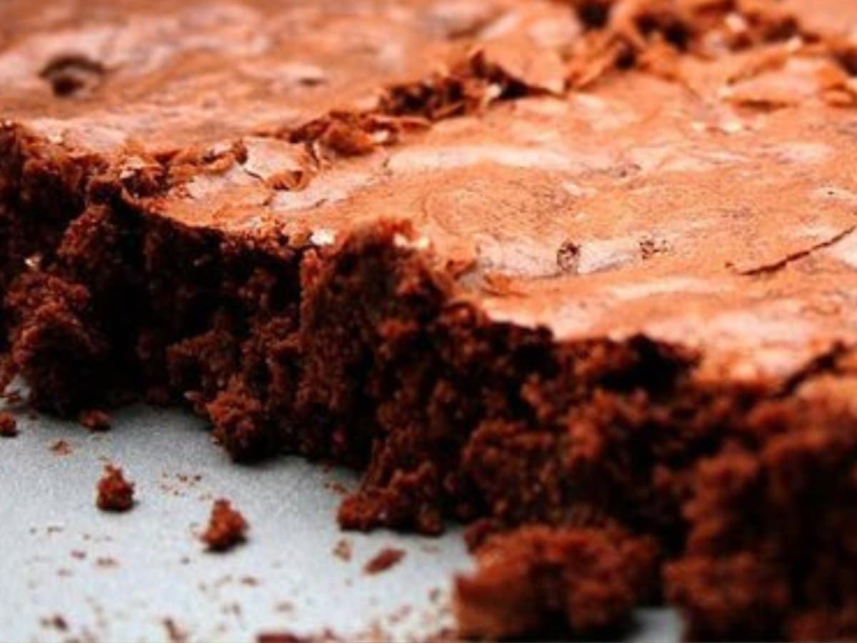 brownie de chocolate simples e facil