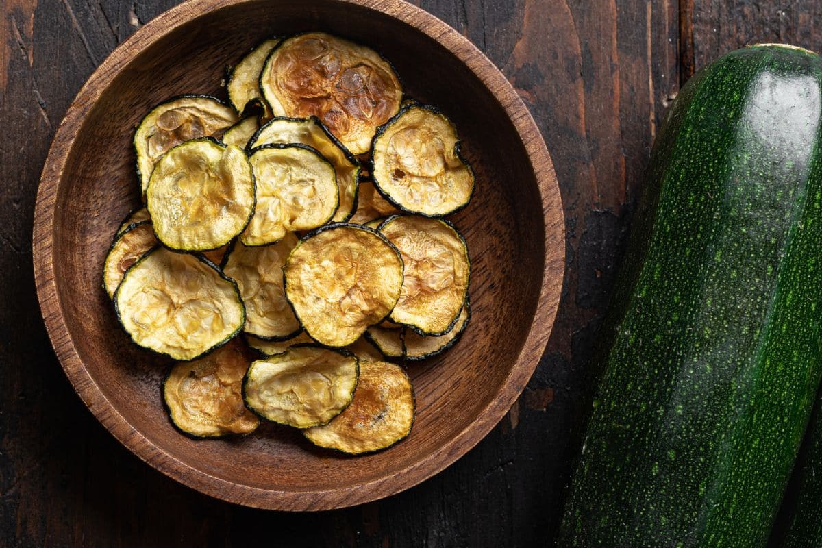 chips de abobrinha