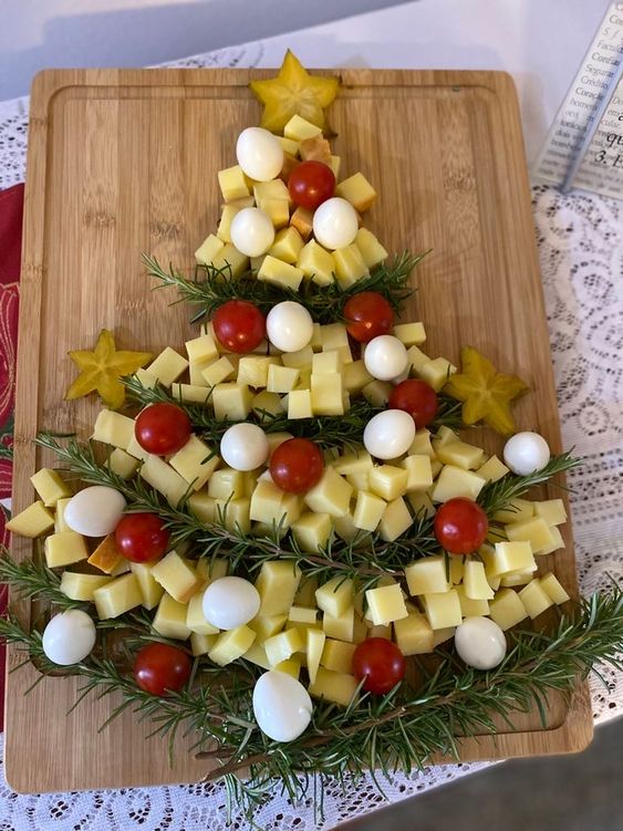 ideias criativas para servir queijo no natal 9