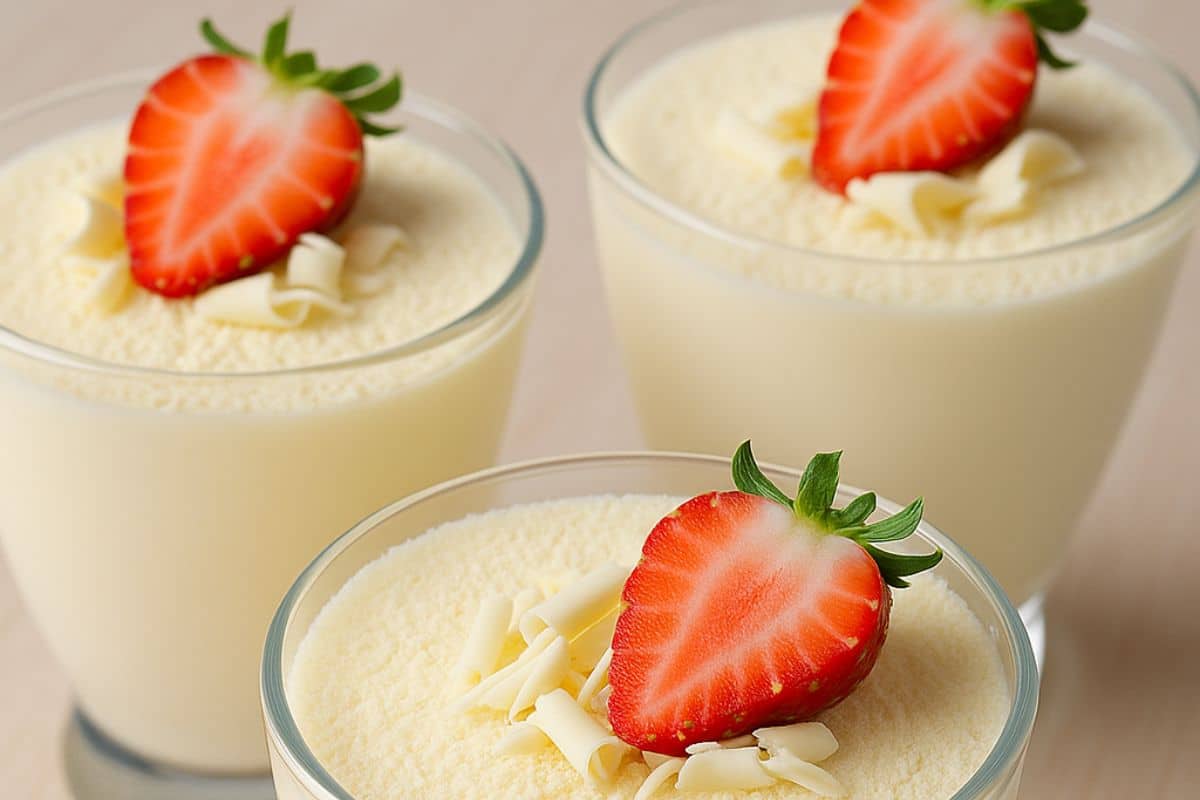 mousse de leite ninho