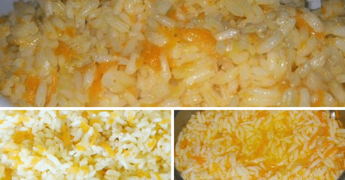receita arroz cenoura