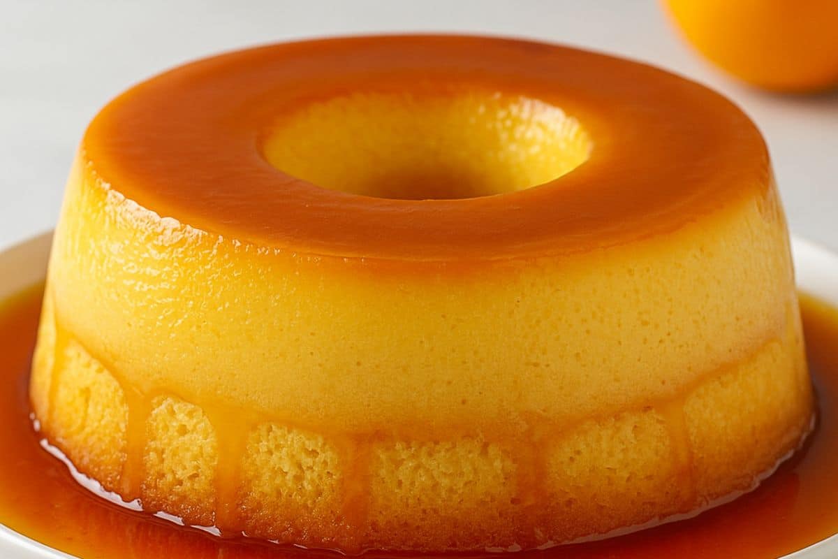 receita bolo pudim de laranja