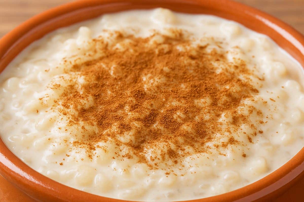 receita de arroz doce cremoso