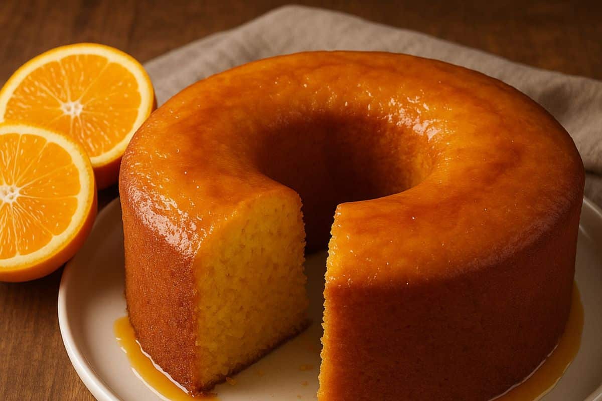 receita de bolo de laranja fofinho