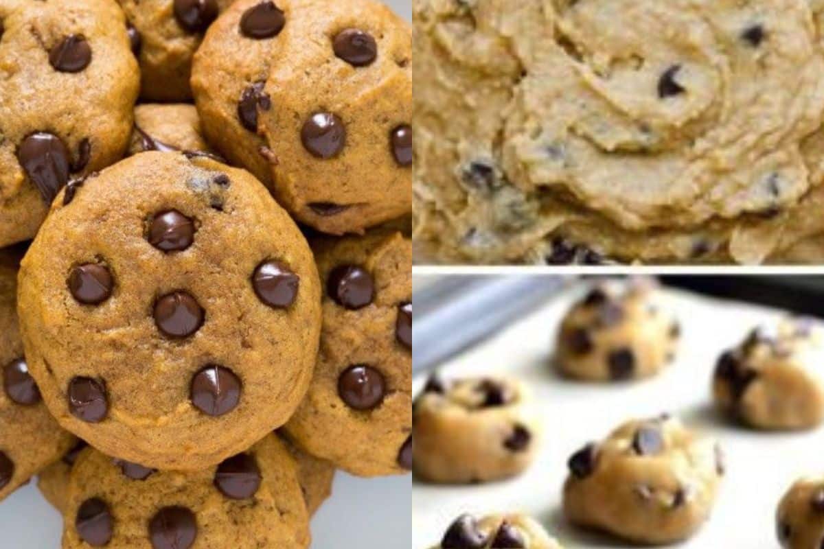 receita de cookies com gotas de chocolate