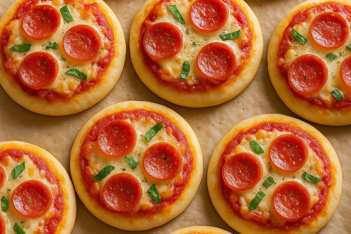 receita de mini pizza