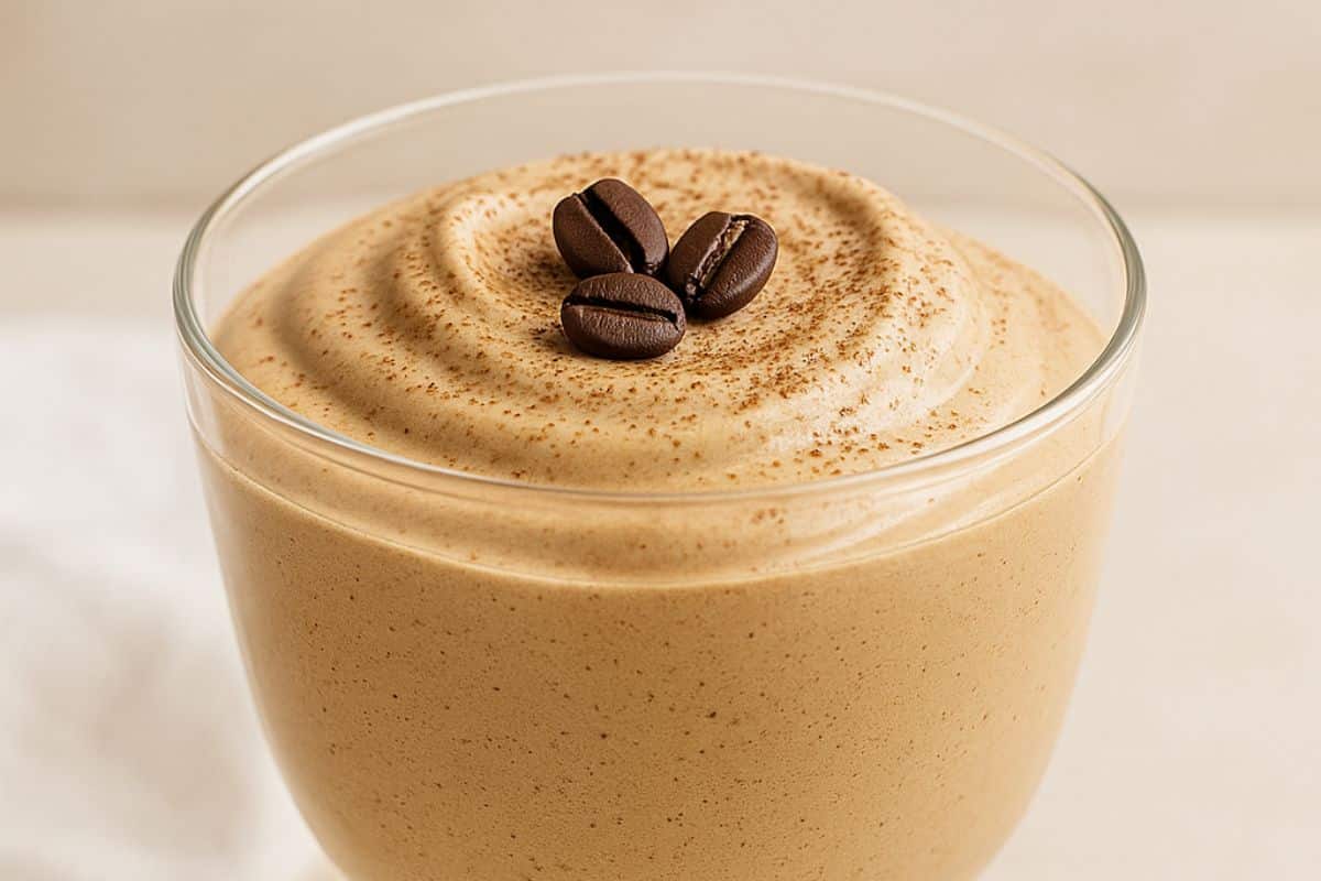 receita de mousse de cafe facil e rapida