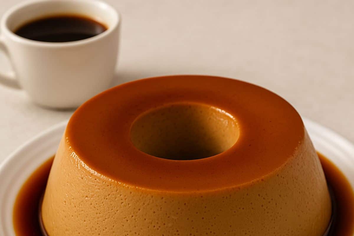 receita de pudim de cafe macio