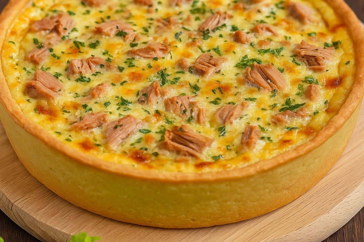 receita de quiche de atum