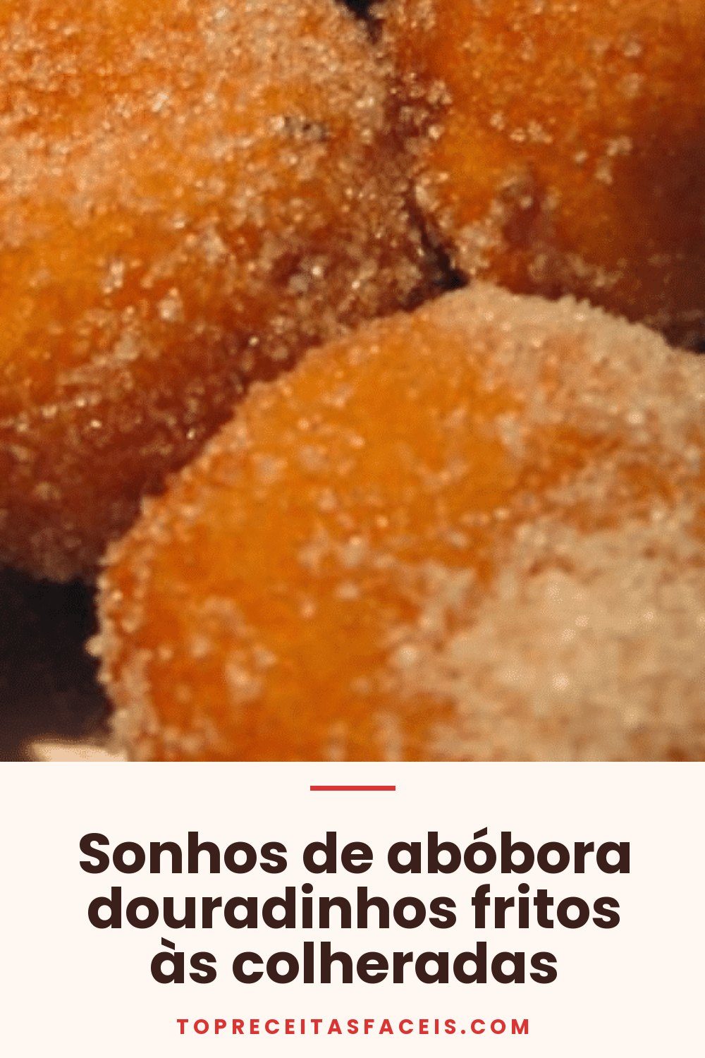 Sonhos de abóbora douradinhos fritos às colheradas