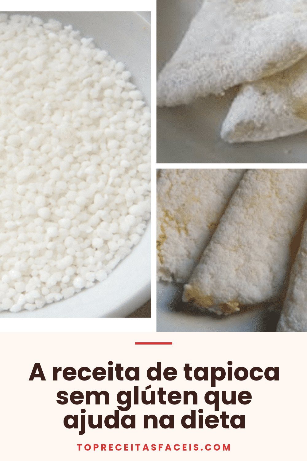 A receita de tapioca sem glúten que ajuda na dieta