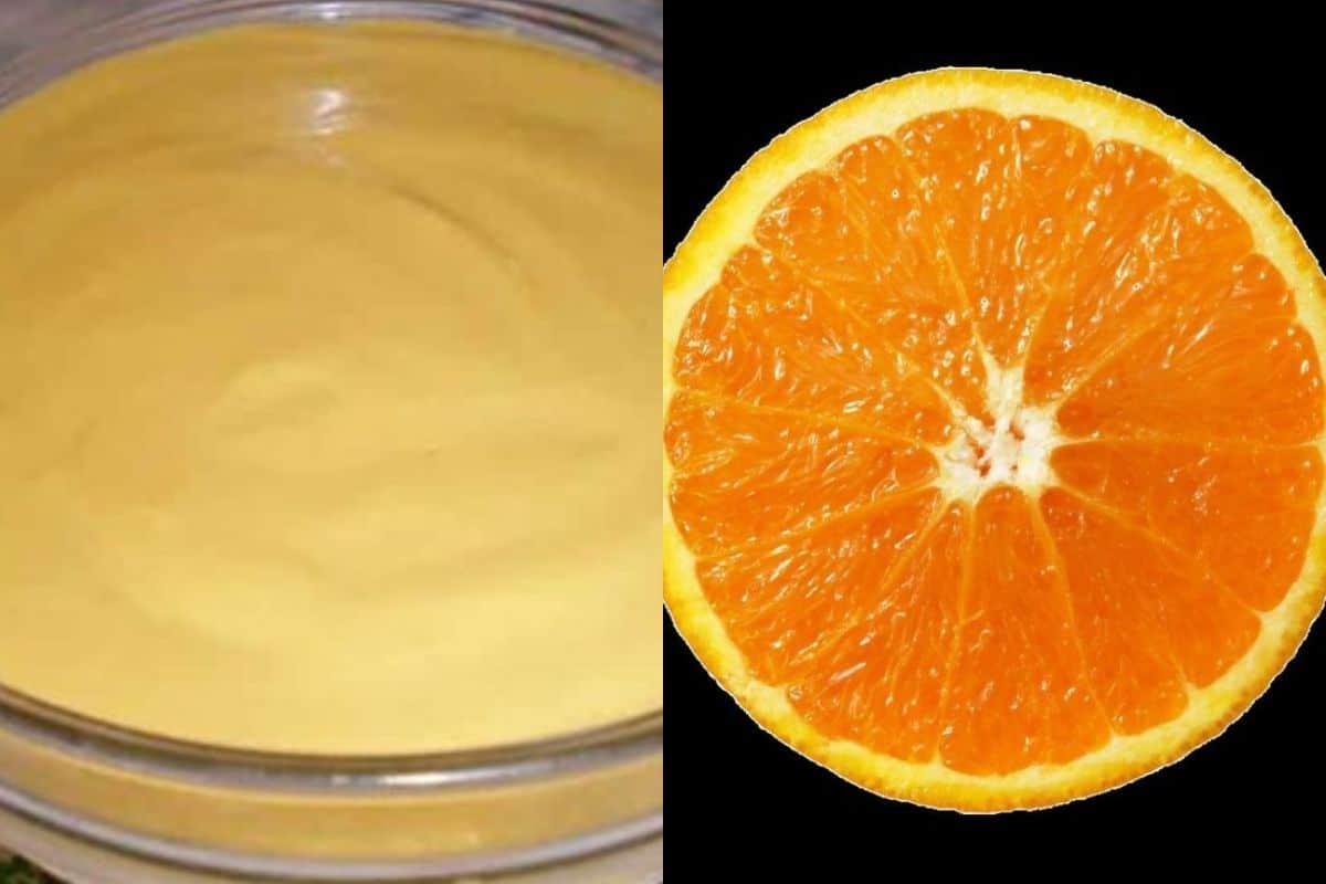 receita mousse de laranja