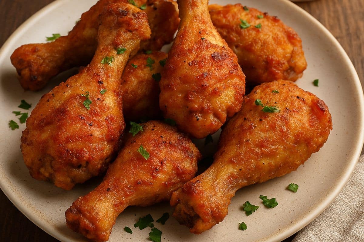 receita perninhas de frango fritas com cerveja