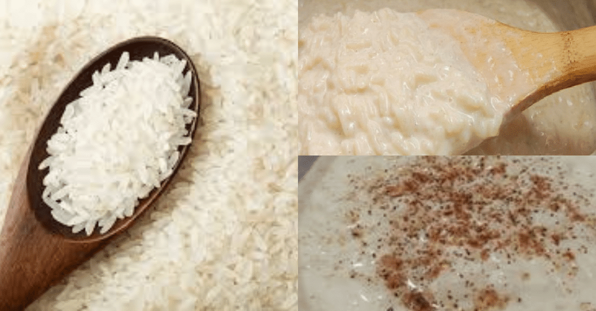 receita simples de arroz doce