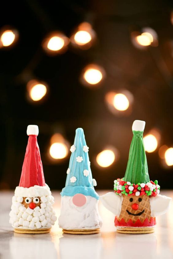 receitas e inspiracoes de cones trufados de natal 1