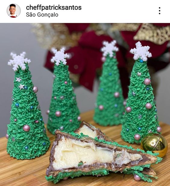 receitas e inspiracoes de cones trufados de natal 7